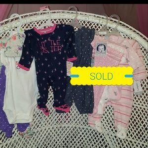 GIRL NEWBORN TO 3 MONTHS BUNDLES
